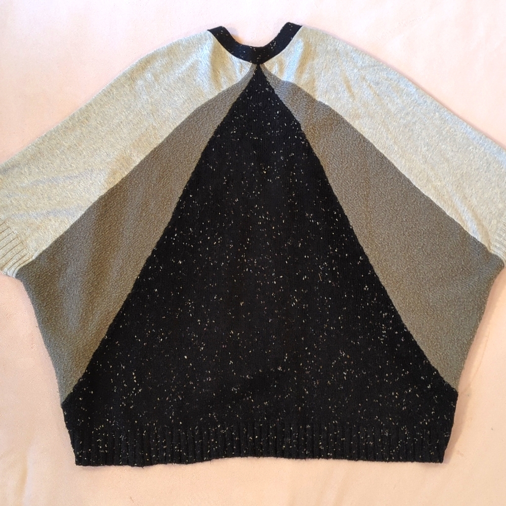 Spring & Clifton Multi Knit Oversized Drapey Sweater
